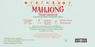 Shelter Island Public Library Mahjong Tournament