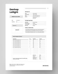 15 Best Invoice Templates Ms Word Psd Design