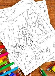 Download and print these rainy day coloring pages for free. Cutest Rainy Day Coloring Pages For Kids Kids Activities Blog