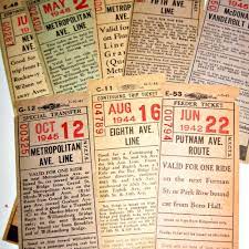 Train Tickets Train Tickets Vintage Train Ticket Vintage Train