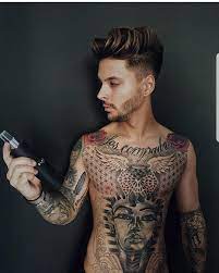 The Best Matte Finish Hair Products Over Half A Million Products Sold Check Them Out 15 Off With Code Pin92 Cool Chest Tattoos Chest Tattoo Badass Tattoos