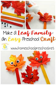 Make A Simple Leaf Craft For Toddlers And Preschoolers Easy Preschool Crafts Fall Crafts For Kids Preschool Crafts