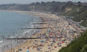 Download the perfect bournemouth beach pictures. People Arrive At Bournemouth Beach In Britain Global Times