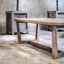 Try a round teak table for an intimate vibe, or a long rectangular teak table for fancy parties. Gommaire Dan Oval Teak Dining Table Luxury Outdoor Living