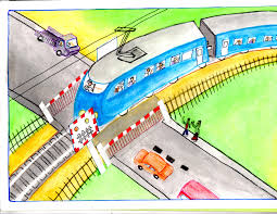 Late tuesday night amtrak faced one of its deadliest accidents in recent years when a train derailed on the way to new york killing at least six passengers and injuring hundreds of others. Kids Easy Simple Road Safety Drawing Novocom Top