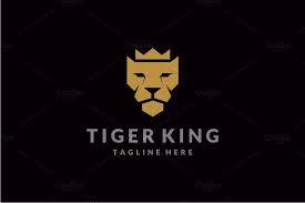 Tiger King Logo King Logo Vector Logo Logo Templates