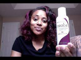 Leave the patch on for however long you plan on leaving the dye in your hair (usually an hour). Best Semi Permanent Hair Dye Adore Hairdye Youtube