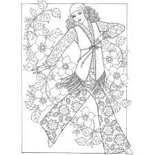 Skirt coloring page for girls, printable free. Amazon Com Creative Haven Fabulous Fashions Of The 1960s Coloring Book Creative Haven Coloring Books 9780486821696 Sun Ming Ju Books