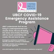 There's a limit on the amount of financial help to each patient and family for each year. Ubcf Covid 19 Emergency Assistance Program Supporting Breast Cancer Patients United Breast Cancer Foundation