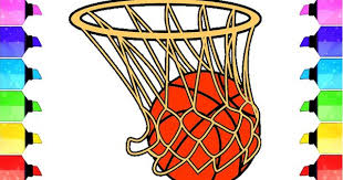 How To Draw A Realistic Basketball Draw A Cute Basketball Easy Draw A Basketball And Hoop Easy Drawings Drawings Basketball Drawings