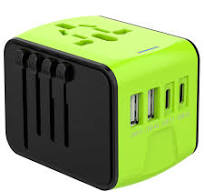 Amazon.com: JMFONE International Travel Adapter 2 USB-C & 2 ...