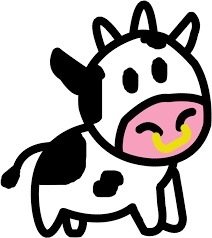 White cow, holstein friesian cattle cartoon drawing illustration, dairy cow, animals, head png. Download More Like Cartoon Cow Png Psd By Denai1 Drawings Of Cute Cows Png Image With No Background Pngkey Com