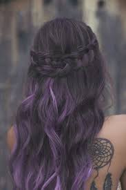 It is a beautiful colour to wear that's for sure and you will pop out when you have it. Purple Hair Shared By Faryal On We Heart It