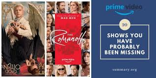 The best tv shows on amazon prime video right now (may 2021) the best tv shows on amazon prime video right now (may 2021) by sydney bucksbaum. 20 Of The Best Amazon Prime Shows You Probably Have Been Missing