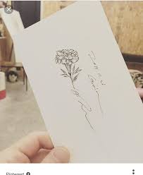Pin By Keto Social Worker On Tatuagens Birth Flower Tattoos Handwriting Tattoos Cursive Tattoos