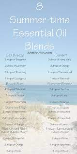 8 Summertime Essential Oil Blends Summer Essential Oils Essential Oils Essential Oils For Headaches