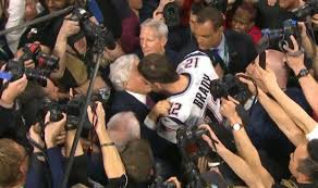 Kraft, the father, has done everything he can, both financially and personally, to put brady in the best position possible to succeed. The Internet Reacts To Tom Brady And Robert Kraft Kissing On The Lips After Super Bowl Win Brobible