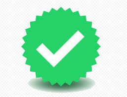 Whatsapp white logo vectors svg vector illustration graphic art design format. Whatsapp Verified Badge Png File Pxpng