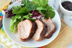 This pork loin covered with a prune sauce is a recipe that looks very elegant but is actually very easy to prepare. Baked Pork Tenderloin Learn How To Bake Pork Tenderloin