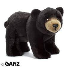Webkinz Small Signature Black Bear Bear Plush Toy Teddy Bear Stuffed Animal Black Bear