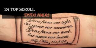 Published on february 4, 2016, under tattoos. The 24 Most Interesting Scroll Tattoo Designs
