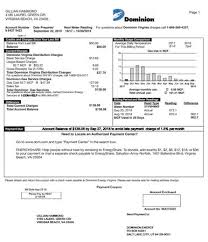 We Make You A Personalized Utility Statement From Dominion Energy Gas Or The Utility Provider Of Your Choice If We Cannot Accommodate Gas Bill Dominion Gas