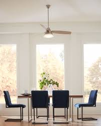 Nord Ceiling Fan With Led Light By Monte Carlo Fans Dining Room Ceiling Fan Lights Over Dining Table Dining Room Ceiling