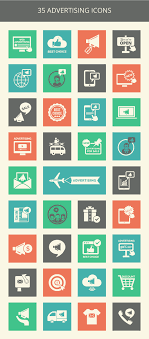 Our Friends At Vecteezy Have Provided Us A Full Advertising Icon Set With A Cool Retro Look Free To Download Trucs Et Astuces Picto Astuces
