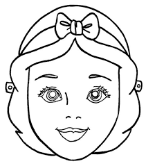 How to draw and color elsa frozen disney with colored paint markers and crayola color markers for kids. Snow White Mask Coloring Pages For Kids Find Coloring Printable Halloween Masks Printable Masks Halloween Masks