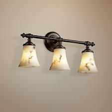 Lumenaria Tradition 22 3 4 W Bronze 3 Light Bath Light 42a78 Lamps Plus Bath Light Bronze Sconces Bathroom Wall Lights