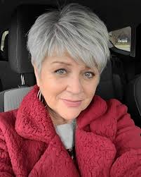 I'm 61 just got my hair short a week ago..What do you think?