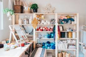 Something about seeing what people create (and what they craft hoard!) 19 Craft Room Ideas That Will Boost Your Creativity And Inspire You