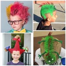 This crazy hairstyles is quirky and fun. Crazy Hair Ideas