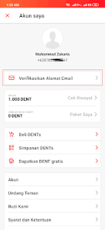 Mendapatkan pulsa kouta gratis dari dent. Cara Mendapatkan Pulsa Gratis Dari Aplikasi Dent Android