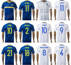 Sur le coup de 20h45 lundi, les diables rouges disputent une rencontre qualificative en bosnie. Grosshandel Bosnien Und Herzegowina Jersey 17 18 Fussball 9 Vedad Ibisevic Fussballhemd 10 Miralem Pjanic 8 Haris Medunjanin 11 Edin Dzeko 4 Emir Spahic Von Fanatic Sport 11 38 Auf De Dhgate Com Dhgate