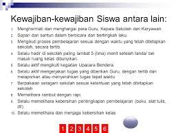 Tuliskan hak dan kewajibanmu sebagai seorang siswa saat berada di sekolah. Contoh Hak Di Sekolah Mosaicone