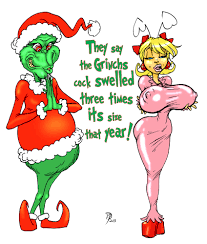 aged up boobdan cindy lou who dr seuss grown up how the grinch  stole christmas huge breasts the grinch wide hips 