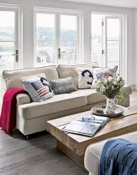 Graceful lines, quality craftsmanship, and practical drawers and shelves characterize a traditional coffee table. Modern New England Style Living Room Novocom Top