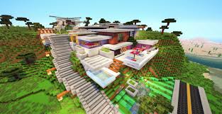 Collection of the best minecraft pe maps and game worlds for download including adventure, survival, and parkour minecraft pe maps. Mountain Piston House 30 Mechanisms Survival Minecraft Map