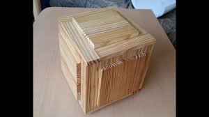 Remove the marbles and seal the entire puzzle box inside and out with two to three coats of clear acrylic sealant. Wooden Puzzle Boxes With Two Secret Compartments Youtube