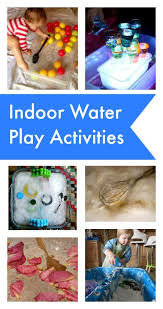 Water Play Is One Of The Best Sensory Play Experiences We Can Offer Our Children Indoor Water Play Act Water Play Activities Infant Activities Toddler Play