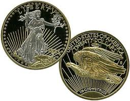 One of the last gold coins ever struck for circulation in the us sold for a record $18.9 million in new york on tuesday. 1933 Gold Double Eagle Platinum Accented Coin Proof Lucky Money Value 99 95 Ebay