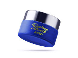 Download Floating Cosmetic Cream Jar Mockup Mockup Love