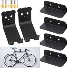 Bicycle Wall Mount Pedal Hook,6Pcs Heavy Duty Bike Rack Wall Mounted  Bicycle Wall Mounting Brackets for Bike Wall Storage Bike Wall Hange Tyre  Holders | Fruugo UK
