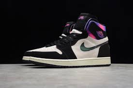 Jordan refined one of history's most iconic sneakers to make it more wearable, using soft suede with a fabric lining and responsive cushioning underfoot. Jordan 1 High Zoom Air Cmft Psg Paris Saint Germain White Black Psychic Purple Db3610 105 Reactrun