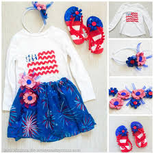 Diy ideas make hair makeup. Diy American Flag Inspired Outfit For 4th Of July