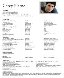 Who is born with a golden spoon in their mouth? Acting Resume Examples Resume Samples