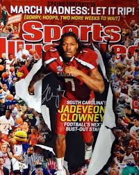 Jadeveon Clowney Autographed 16x20 Photo South Carolina Gamecocks Psa Dna Rookiegraph South Carolina Gamecocks Carolina Gamecocks Sports Illustrated Covers