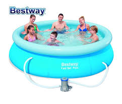 57270 Bestway 305x76cm 10 X30 Piscina De Ajuste Rapido Piscina Reengineed Com Filtro Super Compacto Facil De Best Above Ground Pool Bestway In Ground Pools