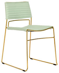 The industrial dining chair diamond is available in the colors: Mint Green Pu Leather Dining Chair Contemporary Modern Gold Domani Chair Set O Contemporary Dining Chairs By First Of A Kind Usa Inc Houzz
